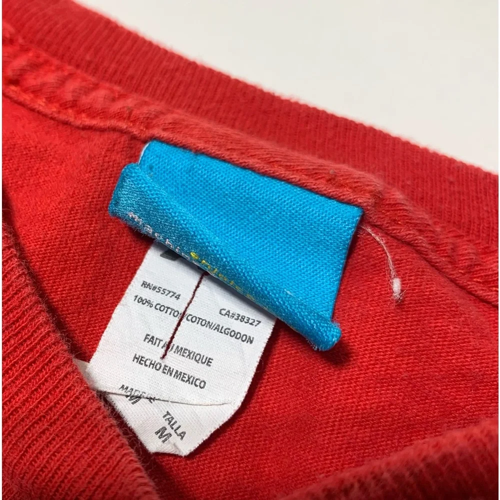 Enjoi Skateboards Y2K Glasses T Shirt Red Mens Size M - Picture 3 of 5